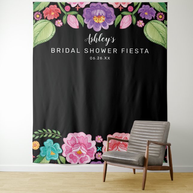 Fiesta Wedding Backdrop Photo Booth (In Situ)