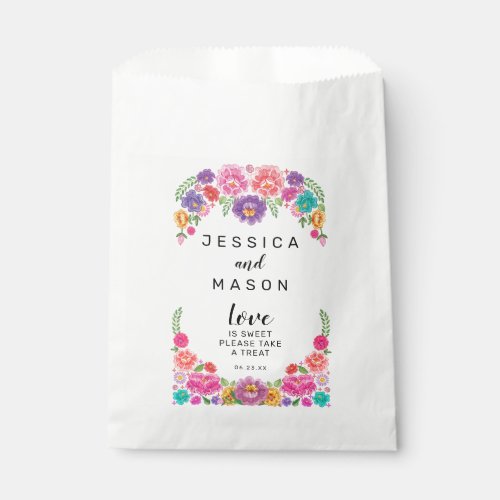 Fiesta Wedding Favor Bags