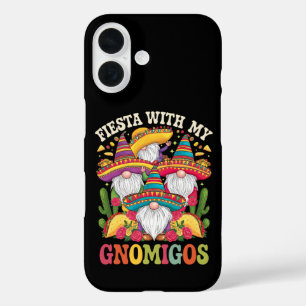 Fiesta With My Gnomigos Gnome Cinco De Mayo iPhone 16 Case