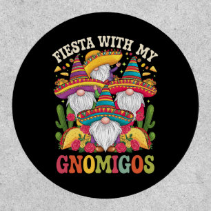 Fiesta With My Gnomigos Gnome Cinco De Mayo Patch