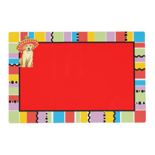 Fiesta Yellow Lab Placemat