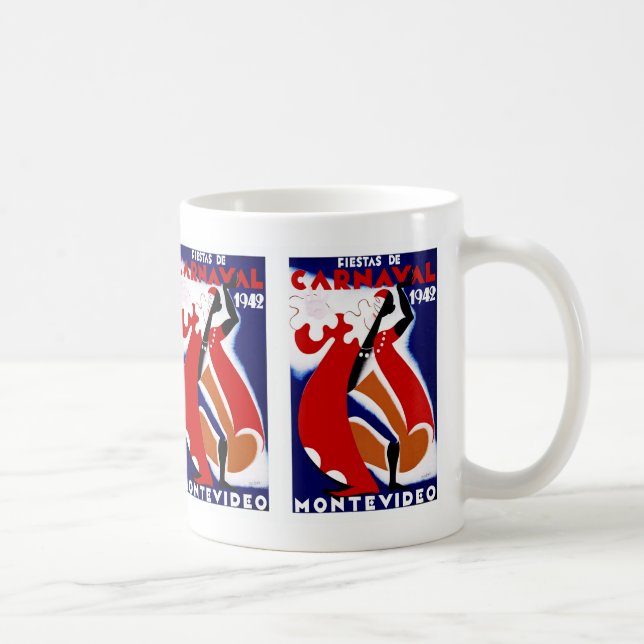 Fiestas de Carnaval ~ Montevideo Coffee Mug (Right)