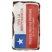 Fiestas Patrias Independence Day Chile Flag Brownie (Rotated)