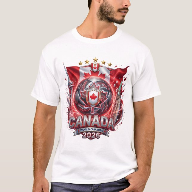 FIFA World Cup 2026 - Canada T-Shirt (Front)