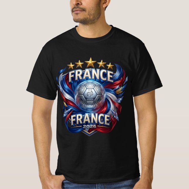 FIFA World Cup 2026 - France T-Shirt (Front)