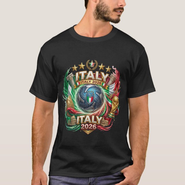 FIFA World Cup 2026 - Italy T-Shirt (Front)
