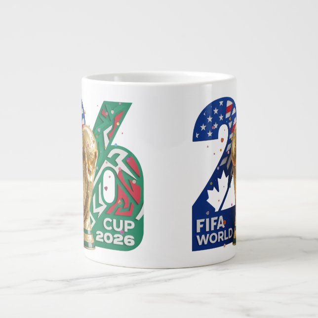 FIFA World Cup 2026 Mug Design – USA Canada Mexico (Front)
