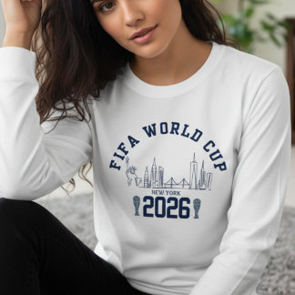 FIFA World Cup 2026 New York Skyline T-Shirt