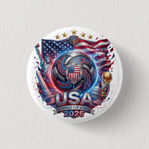 FIFA World Cup 2026 - USA Button