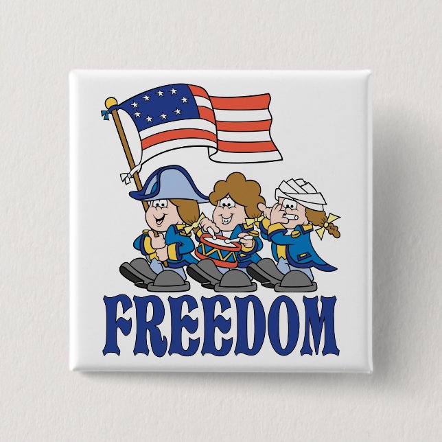 Fife and Drum Corps Pinback Button (Front)