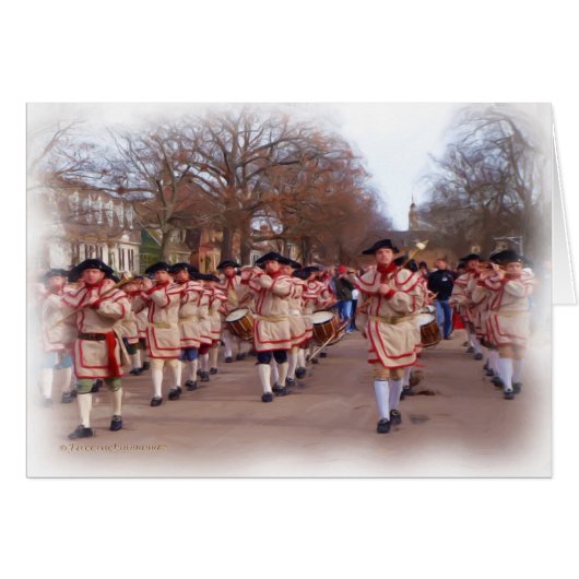 Fife and Drums Cards (Front Horizontal)