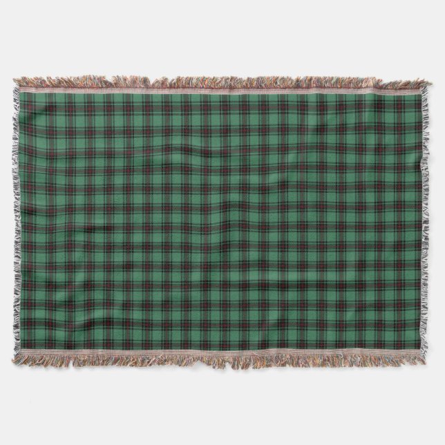 Fife District Tartan Throw Blanket (Front)