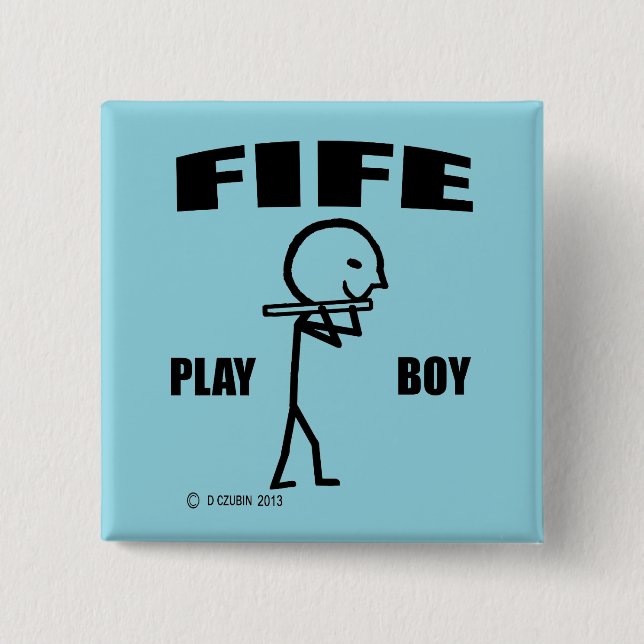 Fife Play Boy Button (Front)