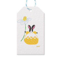 Fifi Daisy Bunny Gift Tag