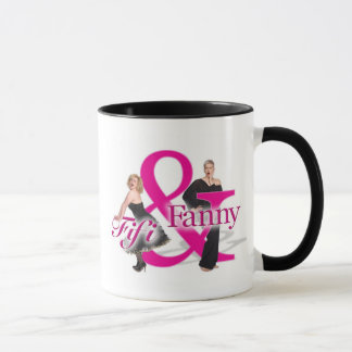 Fifi & Fanny Logo mug - with black highlights