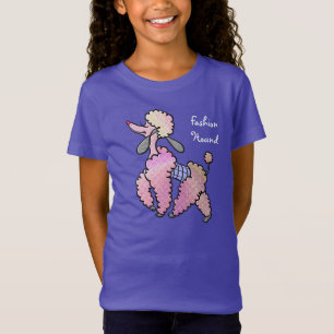 Fifi Poodle - French Fashion Hound Personalized T-Shirt