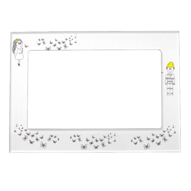 FIFO DAUGHTER+Dad -Sending Butterfly Kisses Magnet (Front)