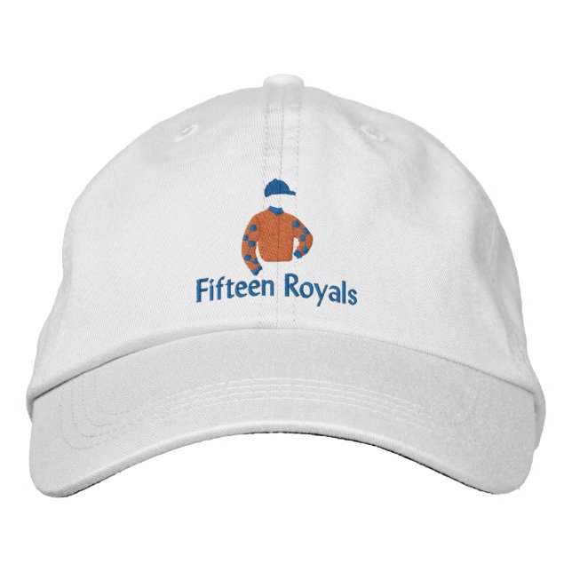 Fifteen Royals racing partnership  cap design (Front)