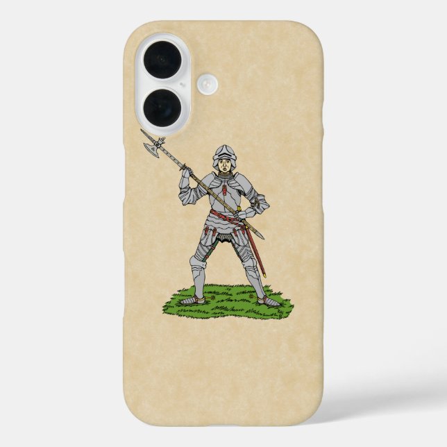 Fifteenth Century English Knight Case-Mate iPhone Case (Back)