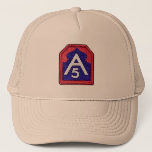 Fifth Army Veterans patch Hat