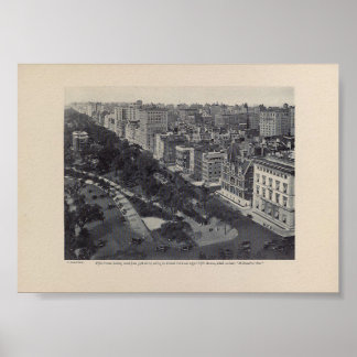 Fifth Ave, 59th Street, Central Park, Millionaires Poster