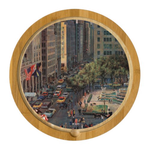 Fifth Avenue by John Falter Cheese Platter