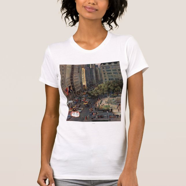 Fifth Avenue by John Falter T-Shirt (Front)
