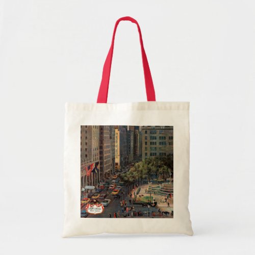 Fifth Avenue by John Falter Tote Bag