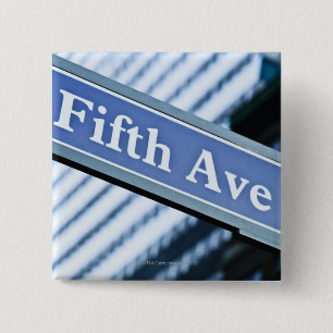 Fifth Avenue Pinback Button