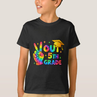 Fifth Grade Graduation 5th Grade Tie Dye Last Day T-Shirt