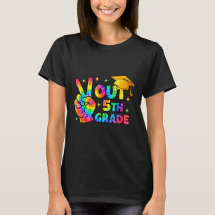 Fifth Grade Graduation 5th Grade Tie Dye Last Day  T-Shirt