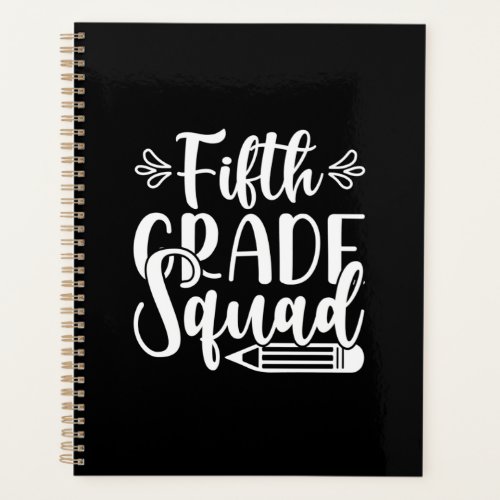 Fifth Grade Squad Planner