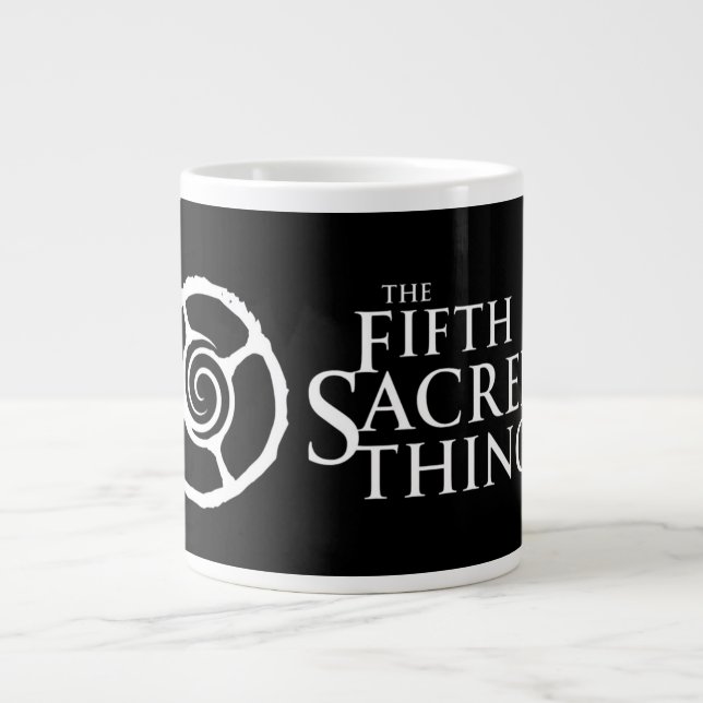 Fifth Sacred Inverse Spiral Logo Jumbo Mug (Front)