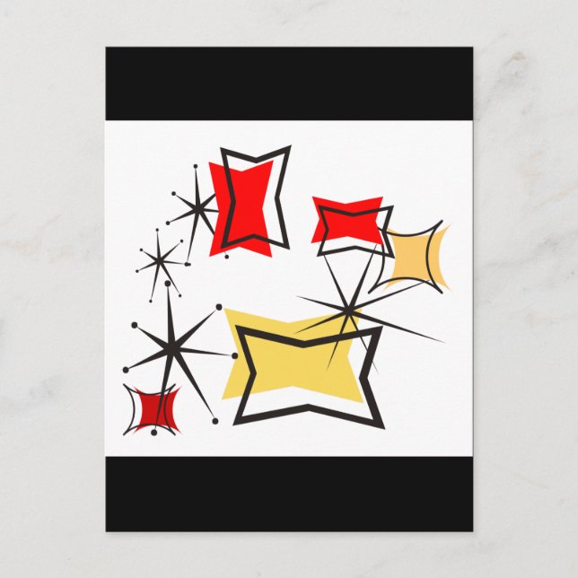 Fifties Modern Postcard (Front)