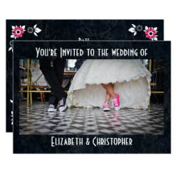 Fifties Style Diner Wedding Invitation