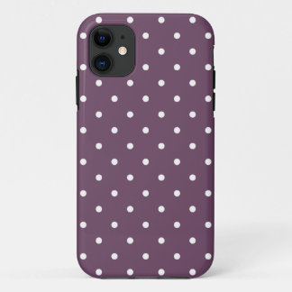 Fifties Style Purple Polka Dot iPhone 5/5S Case