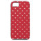 Fifties Style Red Polka Dot iPhone Case