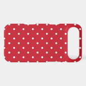 Fifties Style Red Polka Dot iPhone Case (Back (Horizontal))