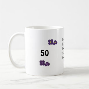 Fiftieth Birthday Coffee Mug