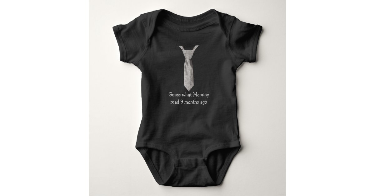 Fifty 50 Shades Tie Grey Funny Quote Baby Bodysuit Zazzle Com