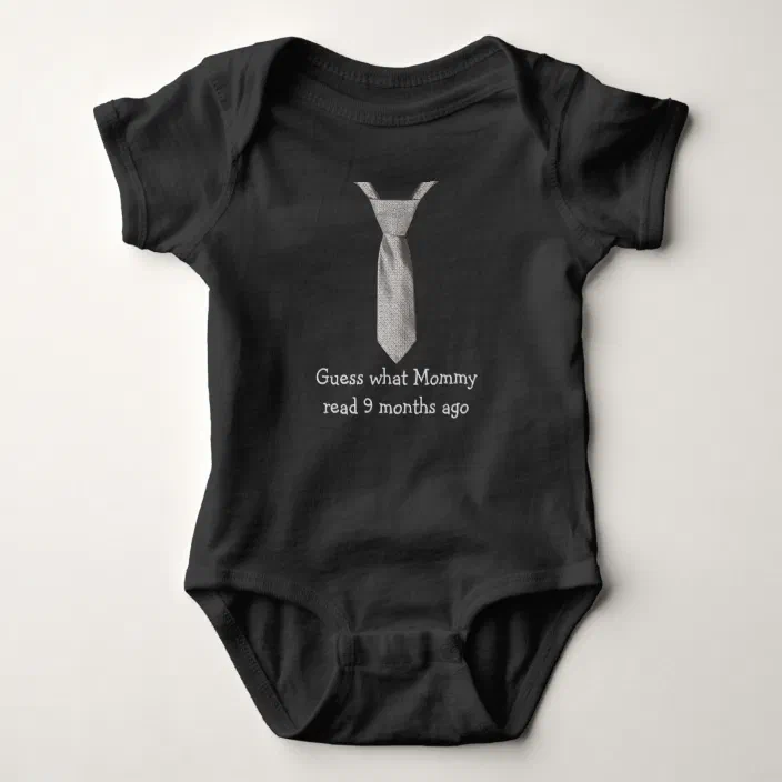 Fifty 50 Shades Tie Grey Funny Quote Baby Bodysuit Zazzle Com