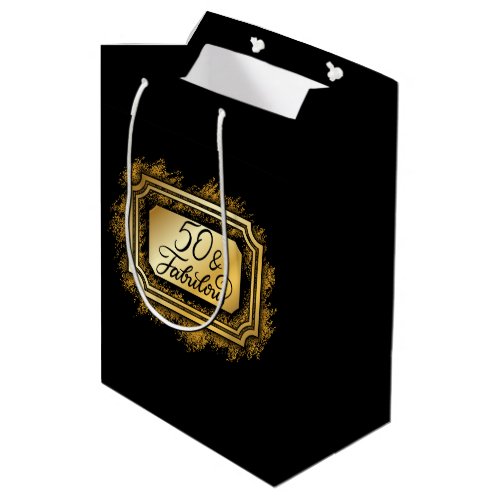 Fifty And Fabulous Gift Bag