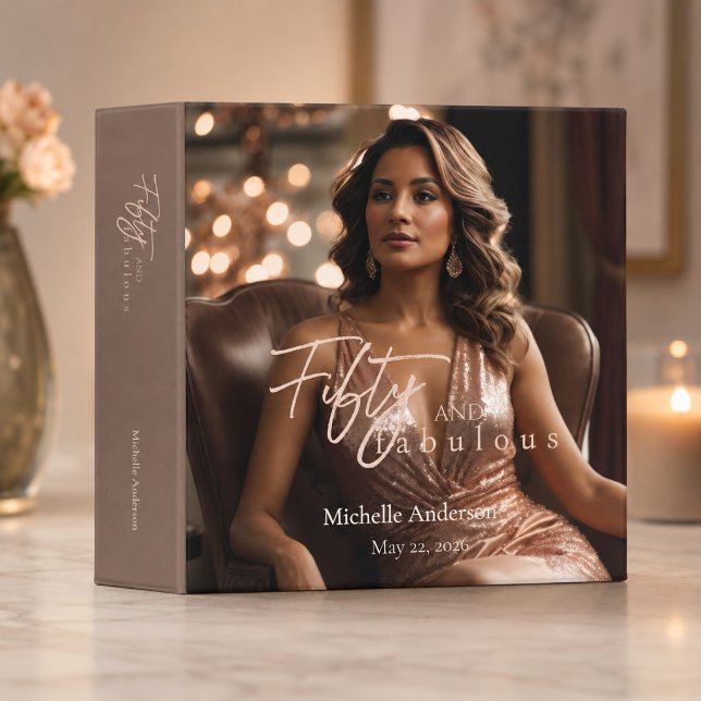 Fifty and Fabulous Keepsake Binder (Celebrate 50 fabulous years with a keepsake filled with memories and love.)