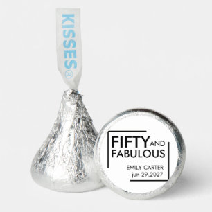 Fifty and Fabulous Photo 50th Birthday Party Hershey®'s Kisses®