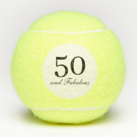 Fifty and Fabulous Tennis Balls