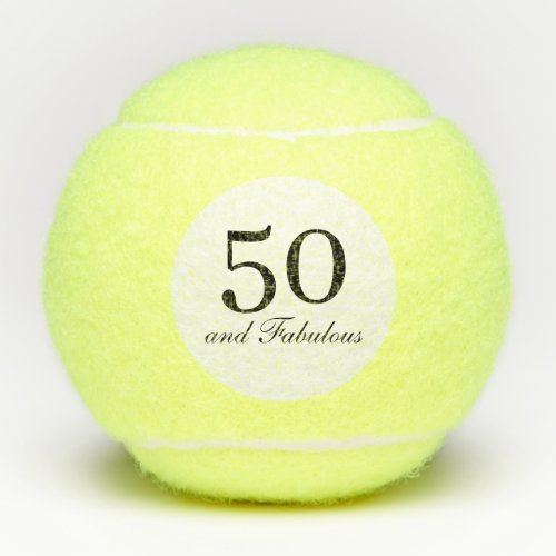 Fifty and Fabulous Tennis Balls
