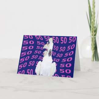 Fifty Birthday Card