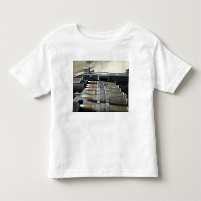Fifty-caliber machine gun rounds toddler t-shirt (Front)