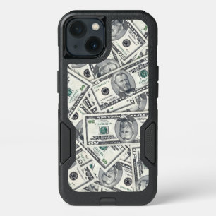 Fifty Dollar Bill Money Pattern iPhone 13 Case