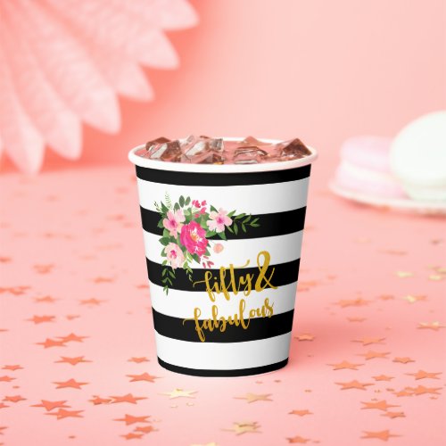 Fifty  Fabulous Paper Cup